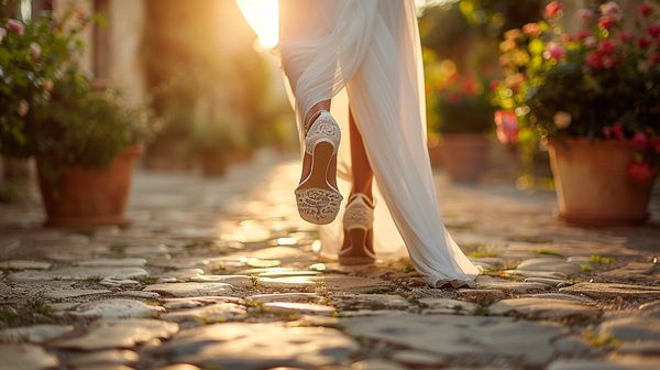 Espadrilles mariage : confort et élégance garanties