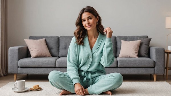 Découvrez la douceur de la tenue d'intérieur cocooning femme